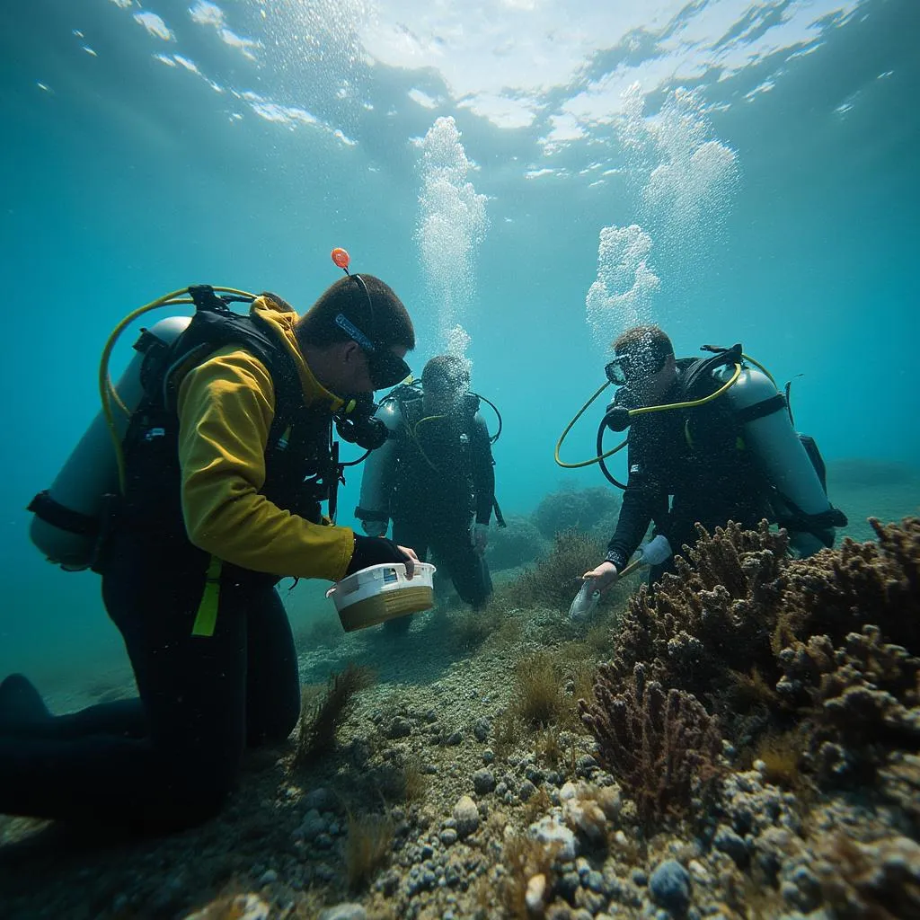 Investigación científica submarina
